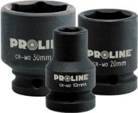 PROLINE Udarni bit, šesterokutni 22 mm, Cr-Mo, 1/2"